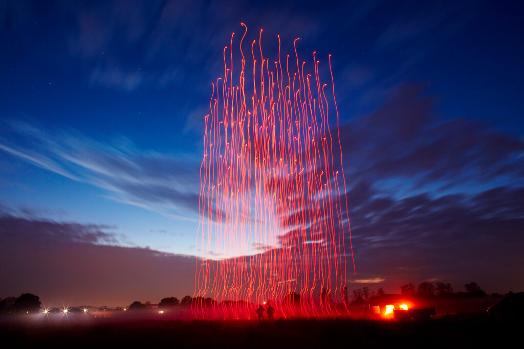 drones lumineux